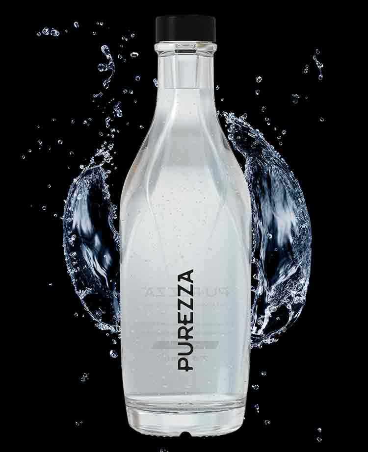 Purezza-konceptet leverer renset vand med brus og koldt vand til restauranter